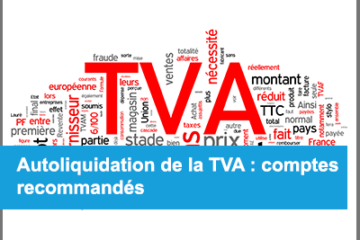 Autoliquidation de la TVA : compte recommandés